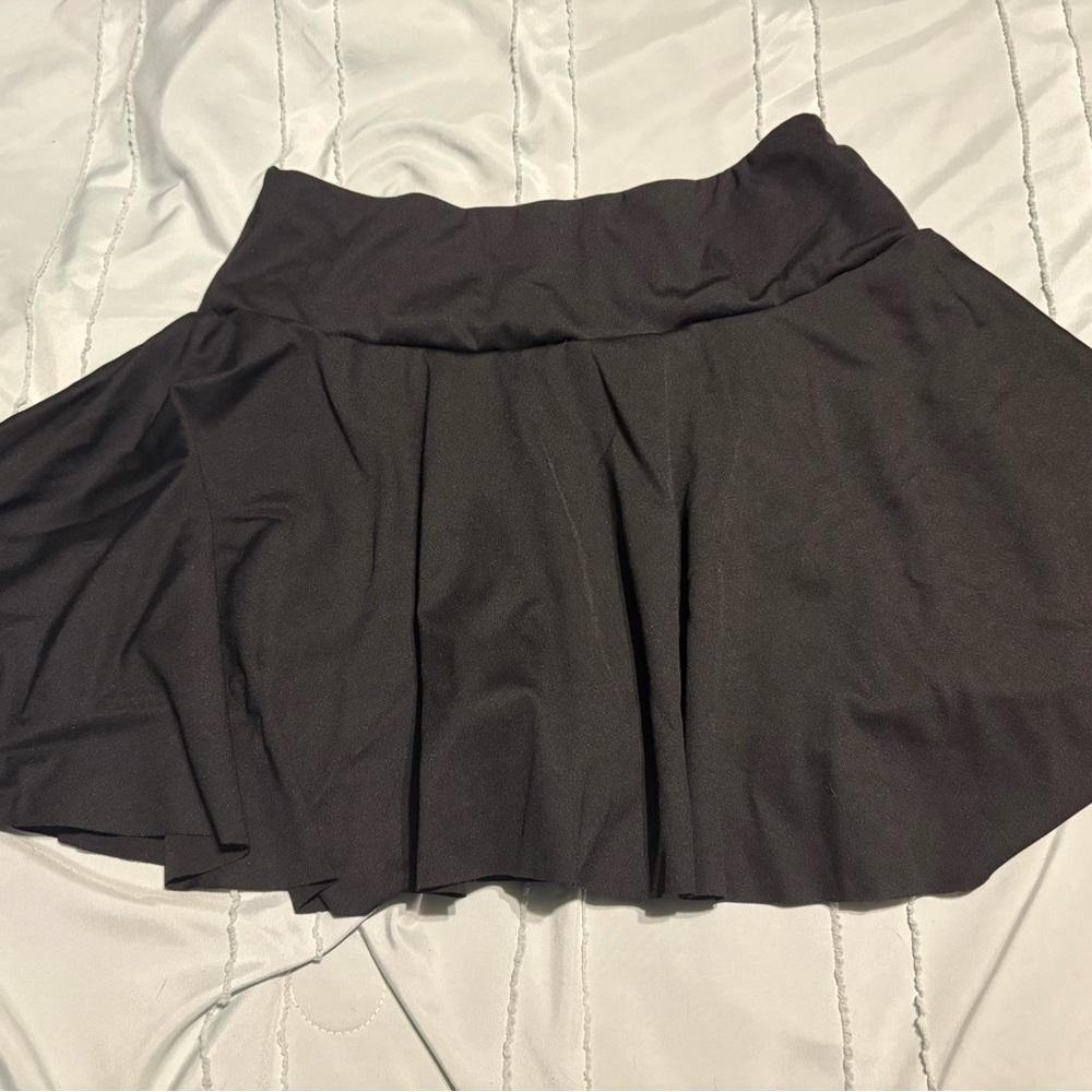 Athletic Black Skirt
